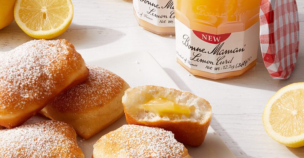 Lemon Curd Beignets