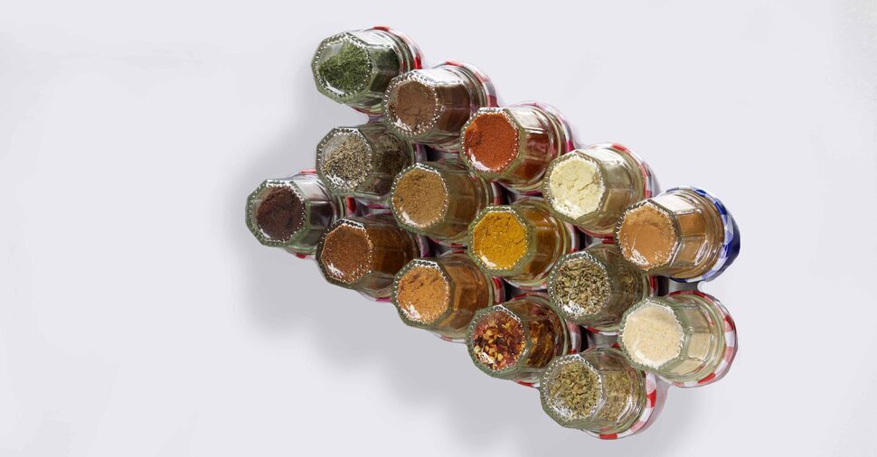 Magnetic Spice Rack