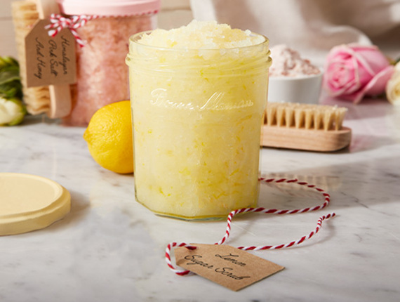 DIY Salt and Sugar Scrubs- Bonne Maman