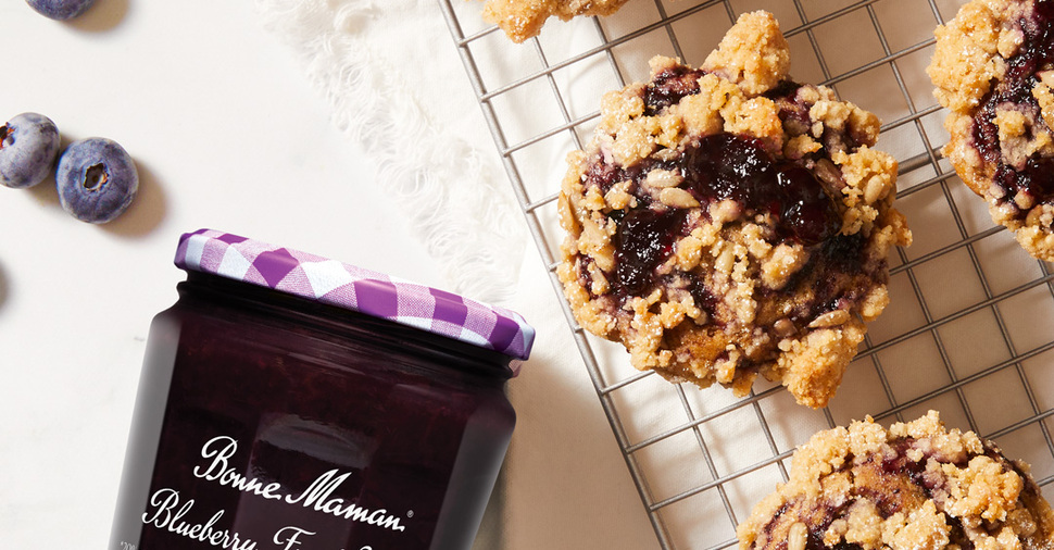 Blueberry Nut Butter Muffins