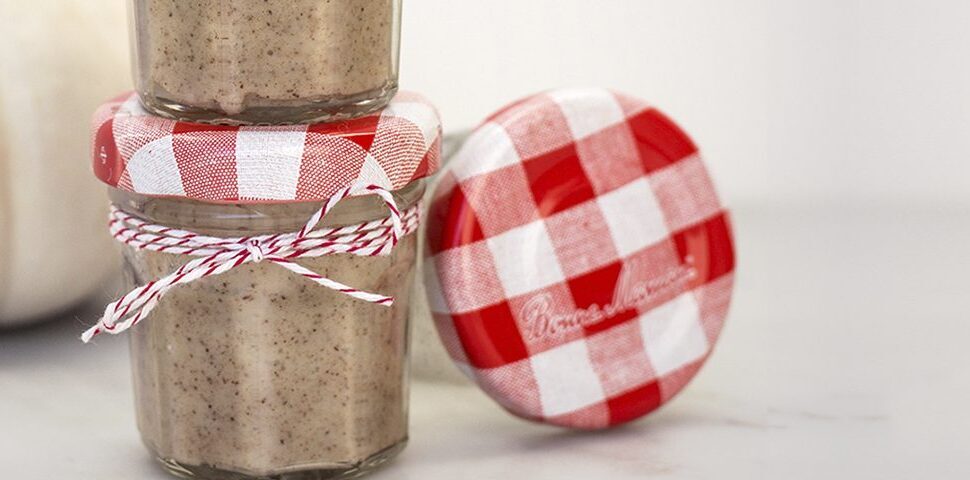 Pumpkin Spice Lip Balm in Mini Jars