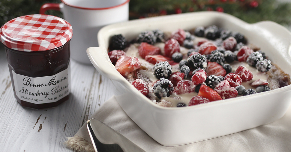 Overnight Berry Breakfast Bake