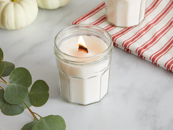 DIY Fall Candles- Bonne Maman