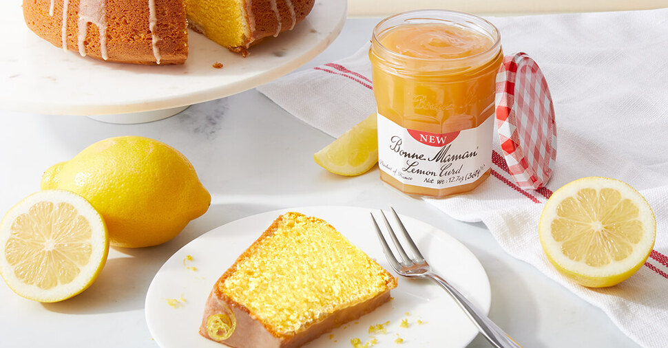 Lemon Curd Olive Oil Bundt Cake