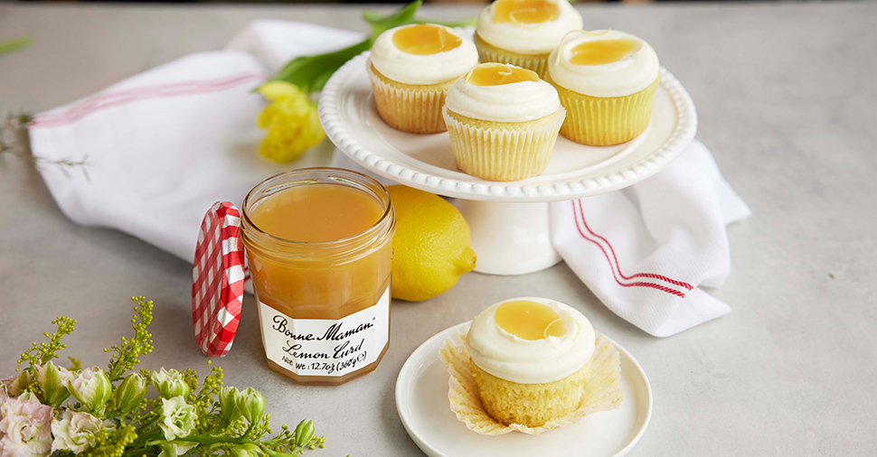 Lemon Chèvre Cupcakes