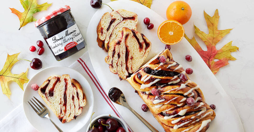 Cranberry Swirl Loaf