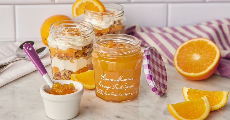 Orange Coconut Crumble Parfait