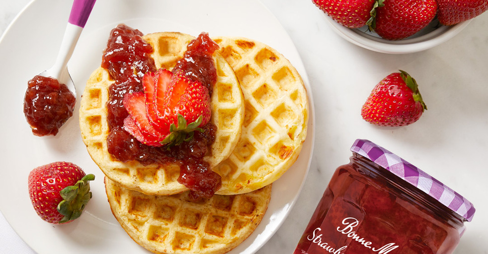 Strawberry Waffles