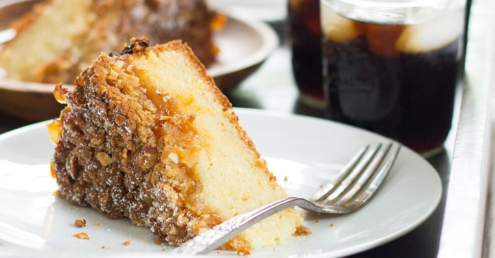 Apricot Almond Coffeecake