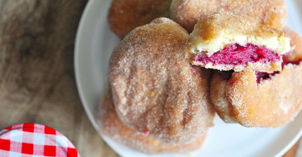 Berry Filled Doughnuts