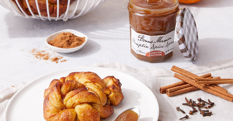 Bonne Maman Pumpkin Spice Spread Twists